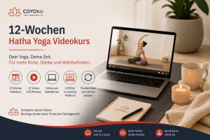 12-Wochen Hatha Yoga Videokurs auf der COYObiz E-Learning Plattform