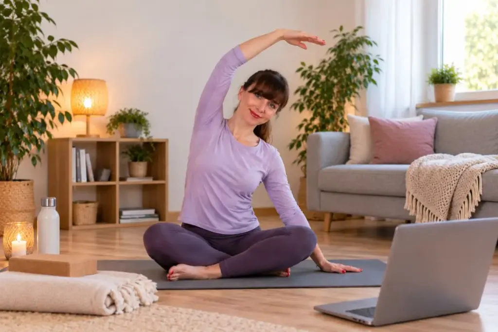 Zuhause Entspannen - Hatha Yoga Onlinekurs